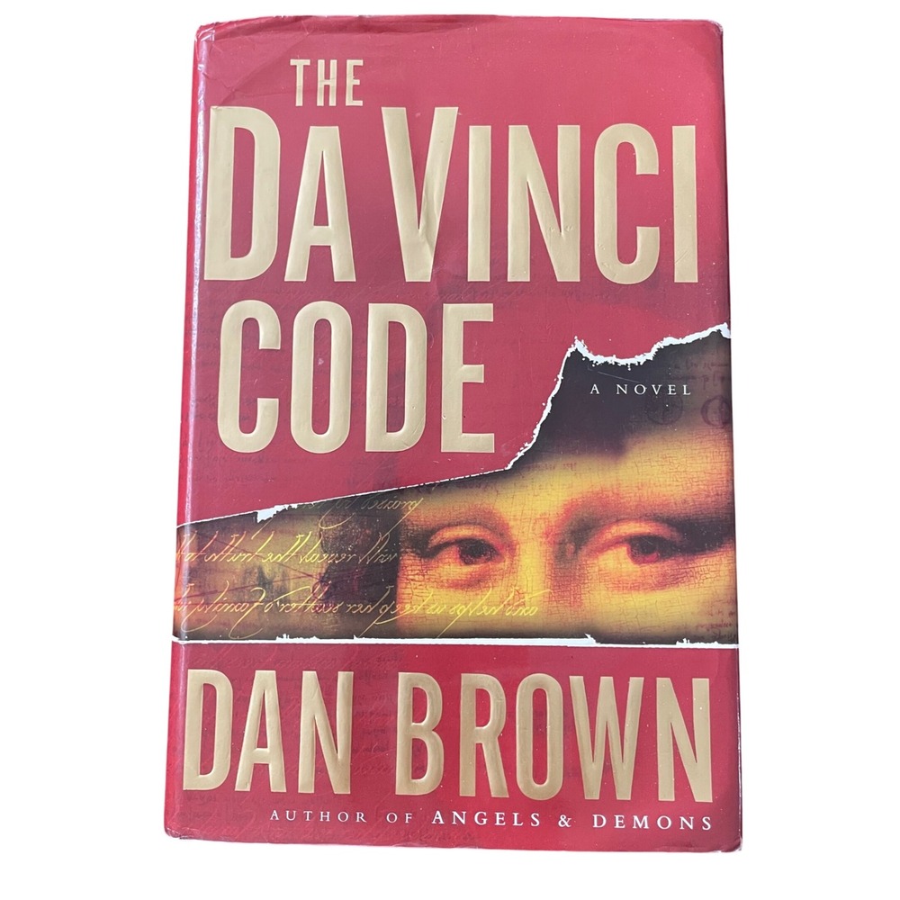 The Da Vinci Code A Novel by Dan Brown‎ Paperback Book Thriller Mystery